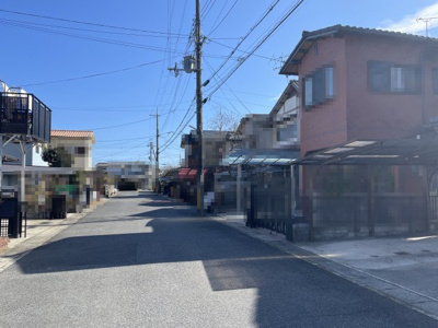 【前面道路含む現地写真】 | 大津市堅田1丁目2-9　中古戸建