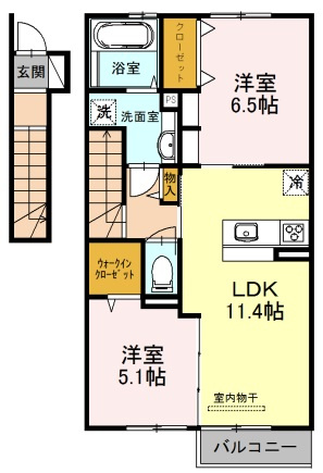 サニーDハウス芝町の間取り