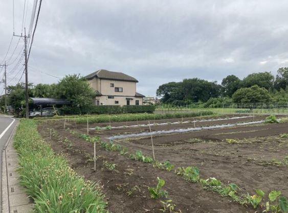 【土地】坂戸市塚越建築条件無し売地の外観|広々100坪超えの土地で理想の家を建てましょう☆