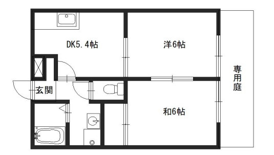 パセオ構の間取り