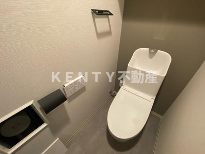 【トイレ】 | Ｊ．ＧＲＡＮ　Ｃｏｕｒｔ　品川西大井ＷＥＳＴ | シンプルで使いやすいトイレです