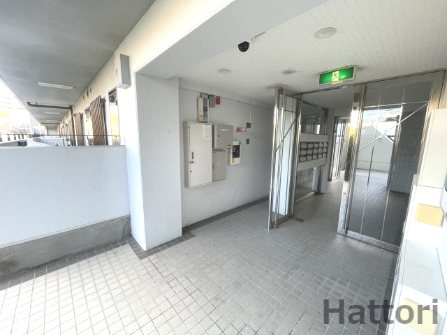パシフィックマンションⅡのエントランス