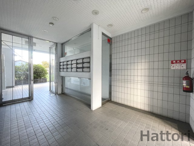 パシフィックマンションⅡのエントランス