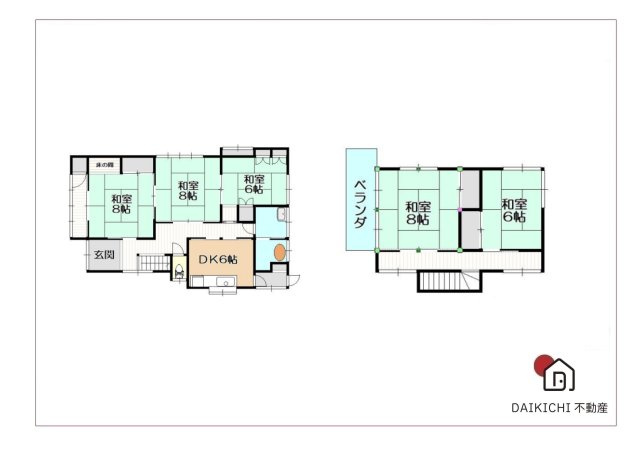 【間取り】 | 東松山市和泉町　中古戸建