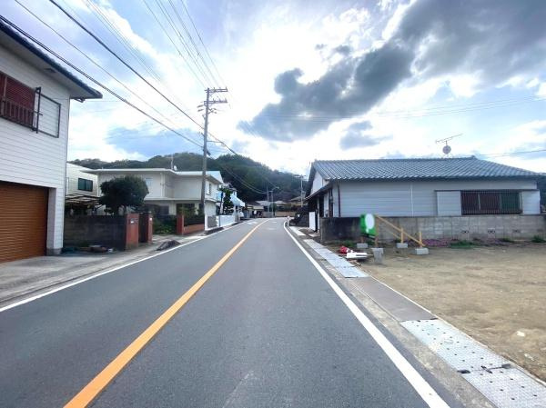 和歌山市西浜土地の前面道路含む現地写真
