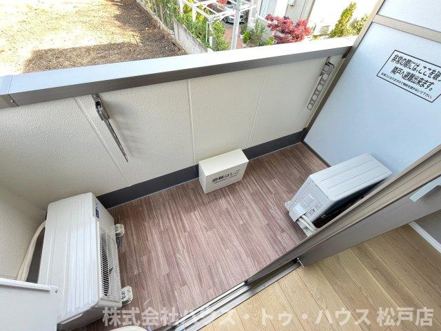 VERDE北松戸のバルコニー