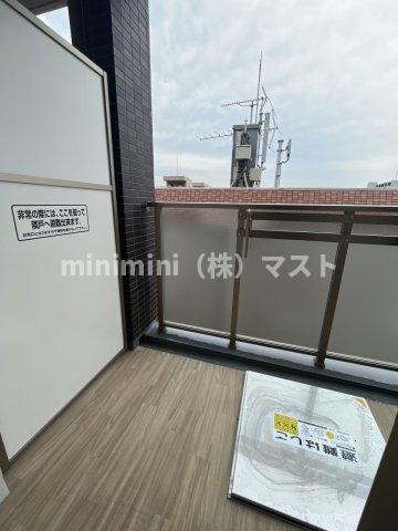 エスグランデ難波グランツのバルコニー
