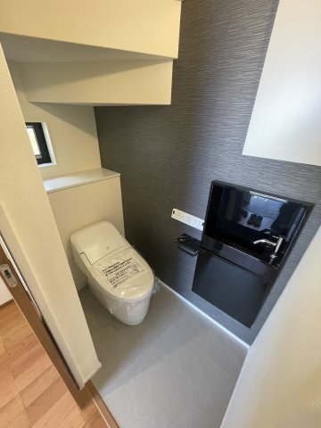 吹田市千里山西3丁目　新築戸建のトイレ|コンパクトで使いやすいトイレです