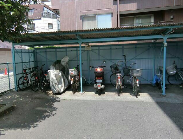第二富士マンションの駐車場