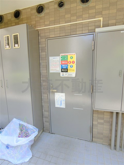 ステージファースト大森西のその他共用部分|曜日時間関係なくゴミ出し可能なゴミ捨て場