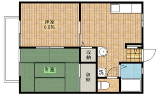 【間取り】 | ホワイトハイツ