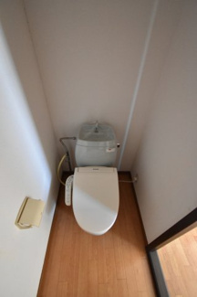 【トイレ】 | ホワイトハイツ | 温水洗浄便座