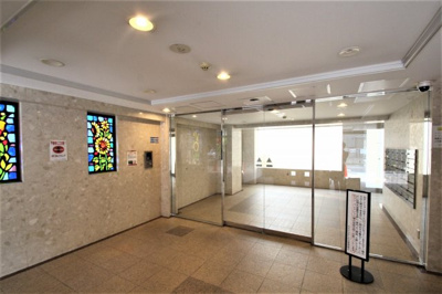 【エントランス】 | ルピナスかしわ台　7階　３LDK　リフォーム済み　【仲介手数料無料】 | 安心のオートロックシステム