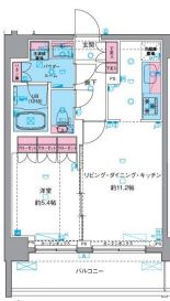 台東区日本堤１丁目の賃貸マンションの間取り