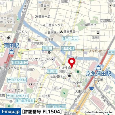 【地図】 | パークタワー東京フロント