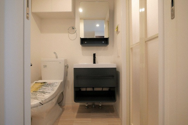 セレニテ九条リアンの独立洗面台