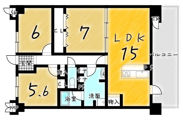 サンシティ西京極みどりの街弐番館