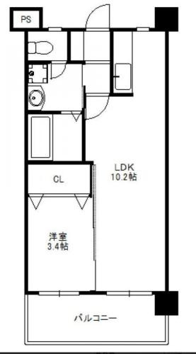 【間取り】 | ウィステアリア博多東