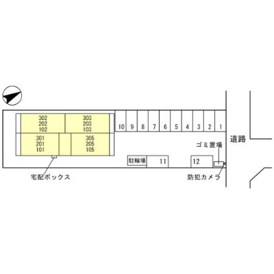【区画図】 | カノン蓮池