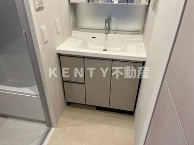 【洗面所】 | ルフォンプログレ西大井プレミア | 広い洗面スペース