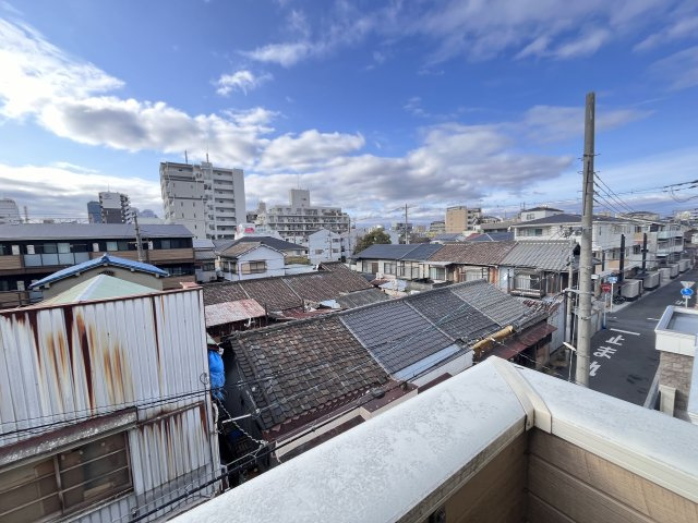 大阪市城東区鴫野東２丁目のアパートの展望