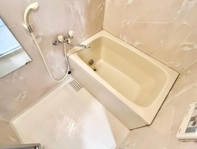 【浴室】 | ドミール上ノ台 | 便利な追い炊き機能完備。