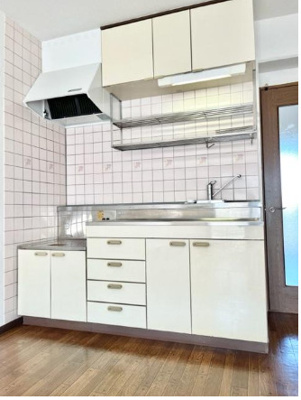 【キッチン】 | ドミール上ノ台 | お好きなガスコンロを設置いいただけます。