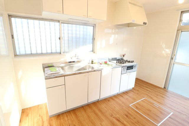 取手小文間戸建のキッチン