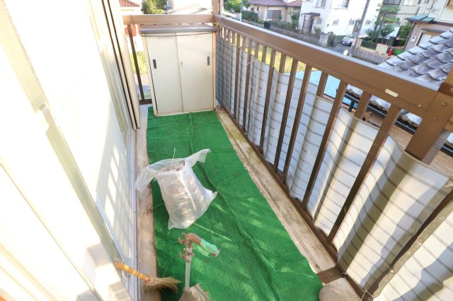 取手小文間戸建のバルコニー