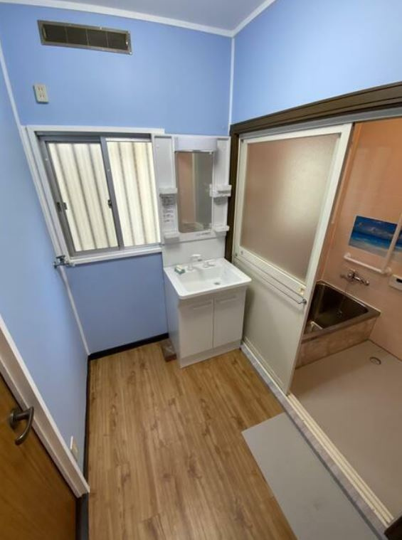 取手小文間戸建の独立洗面台