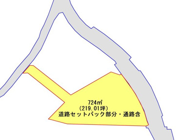 【区画図】 | 徳泉川内町売地