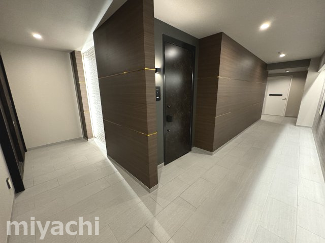 ベレオ南佐古のエントランス