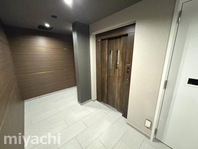 ベレオ南佐古のロビー