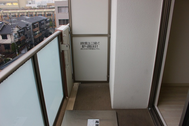 アトール永和のバルコニー