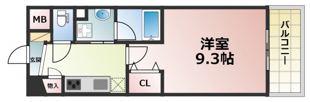 アトール永和の間取り