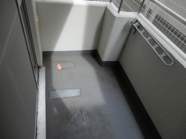 ポコアポコ住吉メゾンのバルコニー