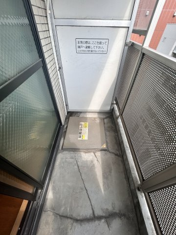 アルディア新町のバルコニー