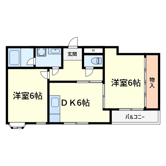 【間取り】 | グリーンハイツ