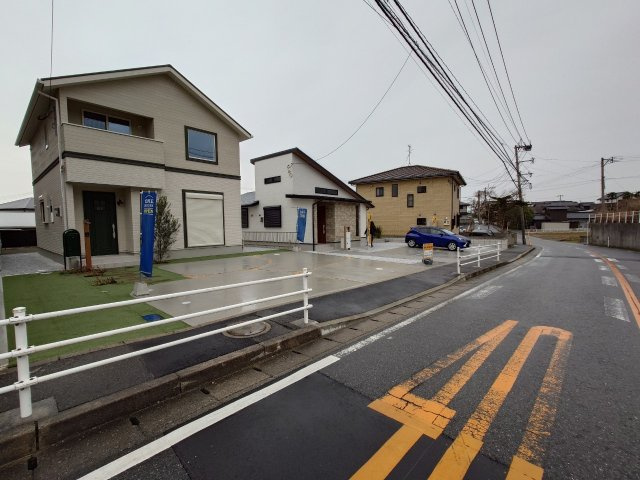 ONE HOUSE－ワンハウスー小倉南区朽網東4丁目　【小倉南区　新築戸建て】の前面道路含む現地写真|交通量も少なく駐車しやすい♪【小倉南区　新築戸建て】