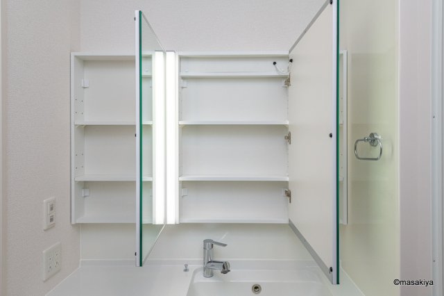 トリシア中御所の洗面所