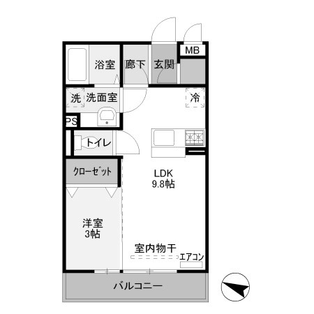 【間取り】 | フローラ