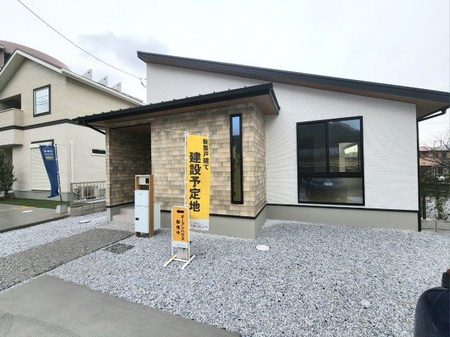 ーhidamariーヒダマリー小倉南区朽網東4丁目　【小倉南区　新築戸建て】の外観|ゆったりとした暮らしを叶えてくれる"平屋"♪　【小倉南区　新築戸建て】