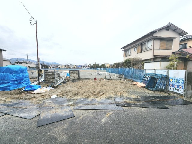 ーBloomーブルームー小倉南区中曽根東4丁目1期　【小倉南区　新築戸建て】の外観|現地撮影　2024,2,3　ーBloomーブルームー小倉南区中曽根東4丁目1期　【小倉南区　新築戸建て】