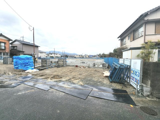ーBloomーブルームー小倉南区中曽根東4丁目1期　【小倉南区　新築戸建て】の外観|現地撮影　2024,2,3　ーBloomーブルームー小倉南区中曽根東4丁目1期　【小倉南区　新築戸建て】