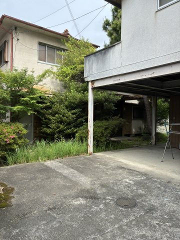 売土地　四條畷市中野本町（建築条件無し上物有）の外観