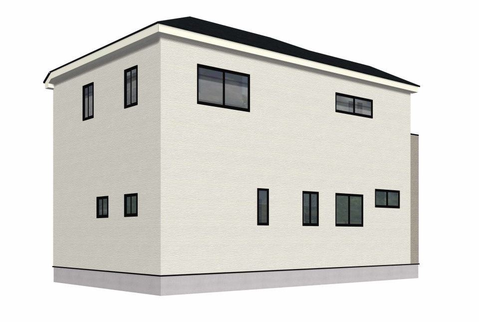 ーFITーフィットー小倉南区葛原3丁目2期　【小倉南区　新築戸建て】の外観パース|ーFITーフィットー小倉南区葛原3丁目2期　【小倉南区　新築戸建て】