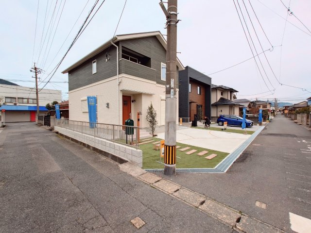 ONE HOUSE－ワンハウスー小倉南区若園1丁目　【小倉南区　新築戸建て】の前面道路含む現地写真|交通量も少なく駐車しやすい♪【小倉南区　新築戸建て】