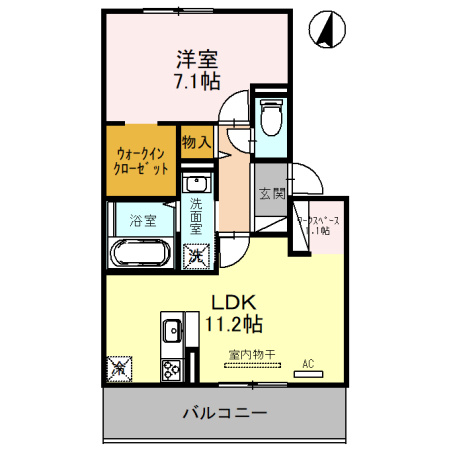 【間取り】 | セジュール南耳原