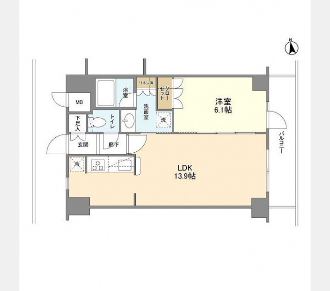 KENEDIX藤沢の間取り