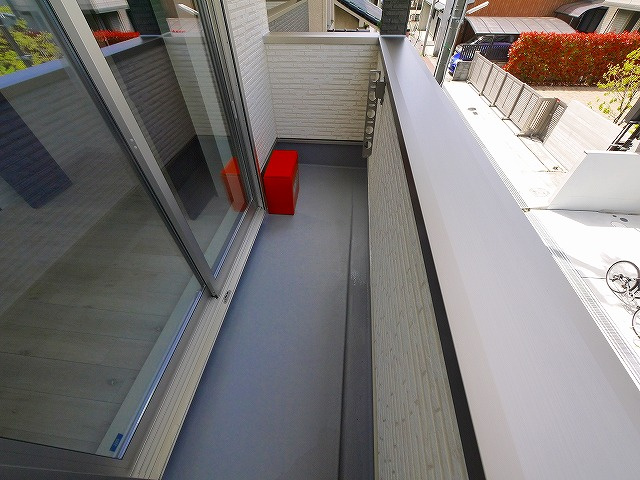 ジーメゾン大和郡山アメロのバルコニー|開放的で明るい空間を演出してくれるバルコニーです